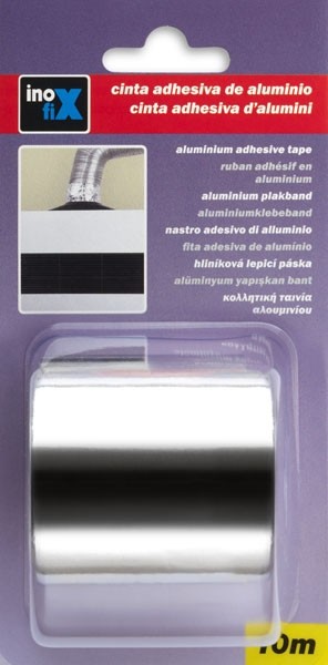 Cinta aluminio 50 mm x 10 m / aluminio