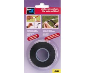 Cinta autosoldable  19 mm x 3 m / negro