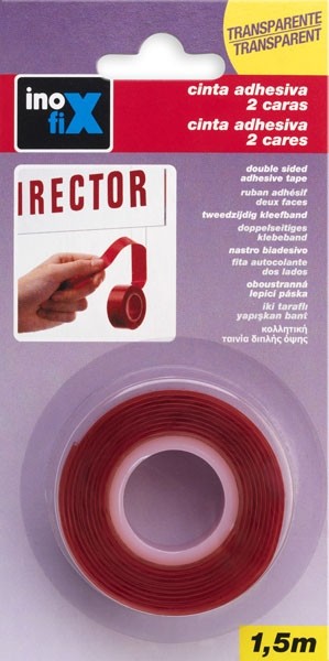 Cinta adhesiva transparente 19 mm x 1,5 m. / transparente