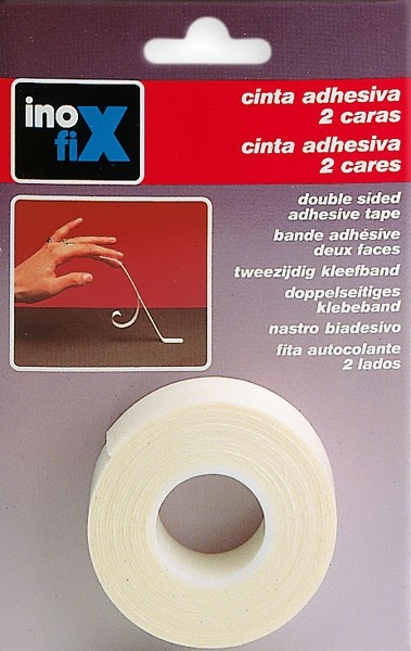 Cinta adhesiva 15 mm x 2,5 m / blanco