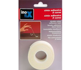 Cinta adhesiva 15 mm x 2,5 m / blanco