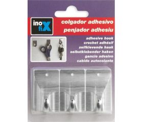 Colgador adhesivo / acero