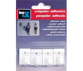 Colgador adhesivo / blanco
