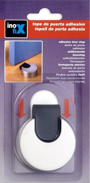 Tope adhesivo / blanco