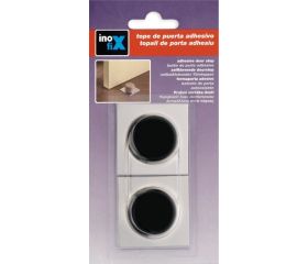 Tope adhesivo / negro