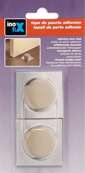 Tope adhesivo / beige