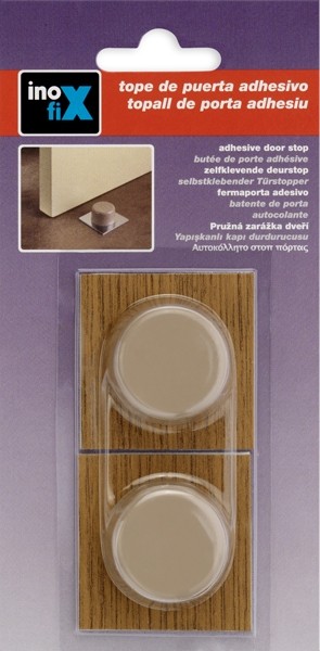 Tope adhesivo / parquet beige
