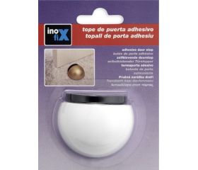 Tope adhesivo semiesferico / blanco