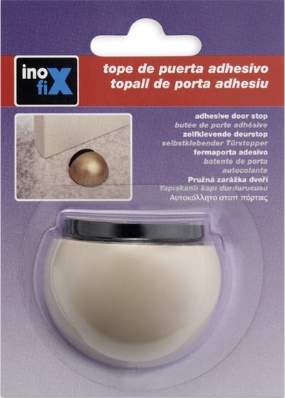 Tope adhesivo semiesferico / beige