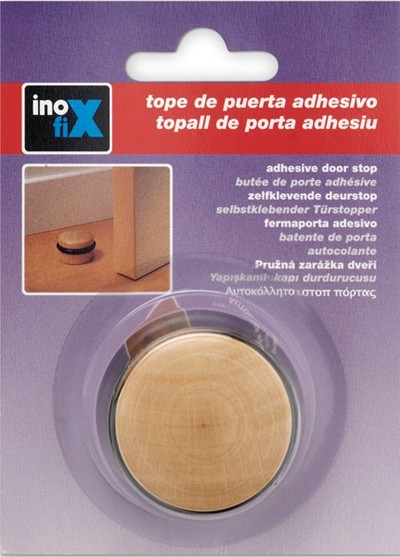 Tope madera adhesivo / haya