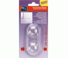 Tope adhesivo flexible / transparente
