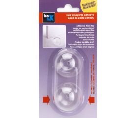 Tope adhesivo flexible / transparente