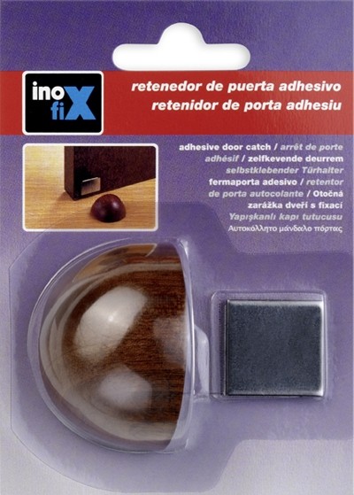 Retenedor madera magnético adhesivo / sapelly