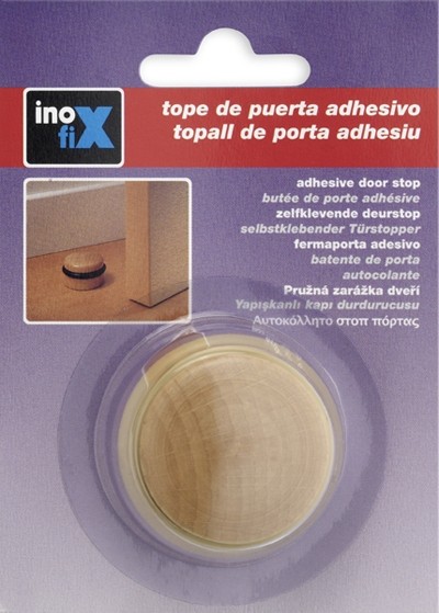 Tope madera adhesivo / haya