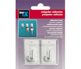 Colgador adhesivo / acero