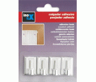 Colgador adhesivo visillos / cromado