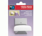 Colgador adhesivo / blanco