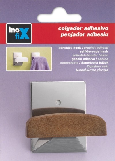Colgador adhesivo / madera
