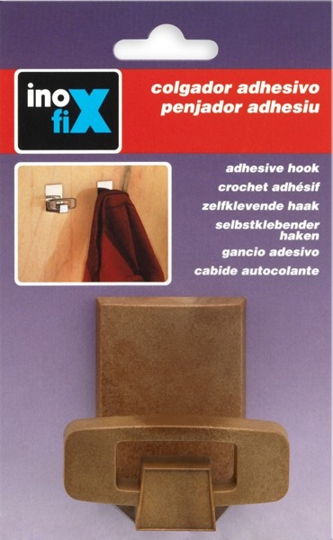 Colgador adhesivo / madera