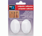 Colgador adhesivo / blanco