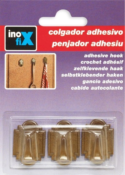 Colgador  adhesivo mini / madera