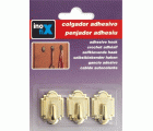 Colgador  adhesivo mini / dorado