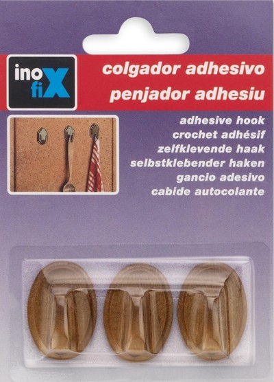 Colgador  adhesivo mini / madera