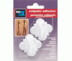 Colgador  adhesivo / blanco