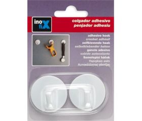 Colgador  adhesivo / blanco