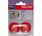 Colgador  adhesivo / rojo