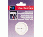 Colgador paño cocina adhesivo / blanco