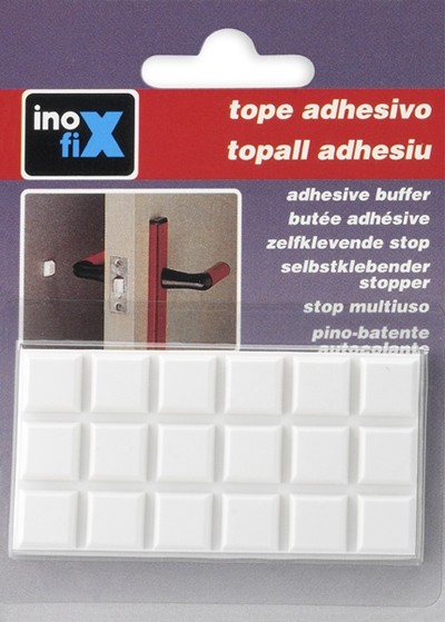 Tope multi-uso adhesivo / blanco