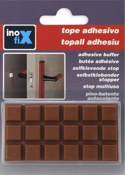 Tope multi-uso adhesivo / marrón