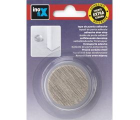 Tope de puerta adhesivo plástico-metal decorado / olivo mediterráneo