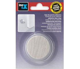 Tope de puerta adhesivo plástico-metal decorado / arce nórdico