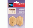 Colgador adhesivo madera / haya