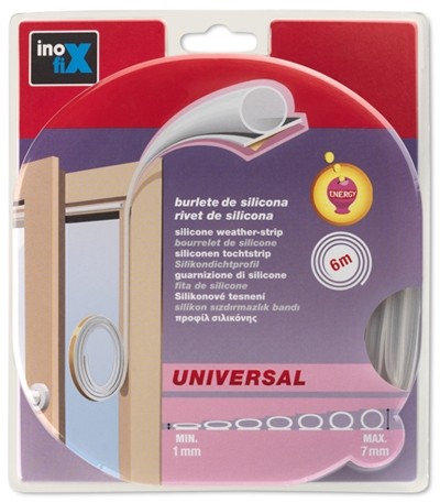 Mod.2110 Burlete silicona 6 m.