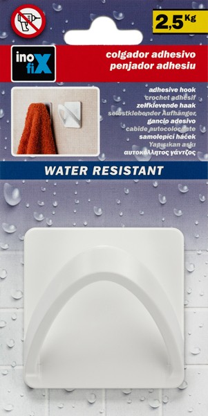 Colgador "cinta" water resistant / blanco