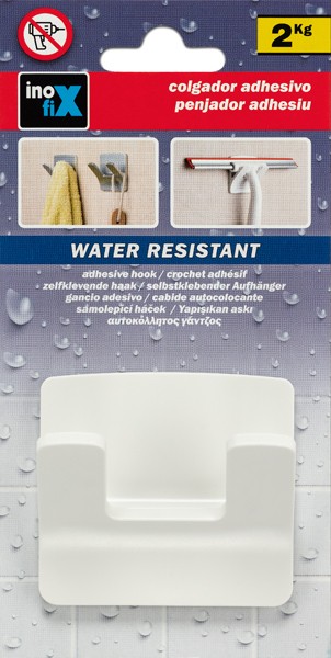 Colgador "rama doble" water resistant / blanco