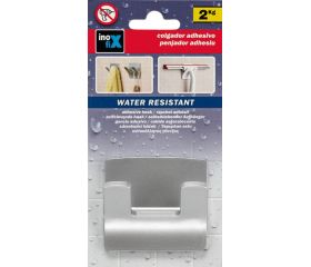 Colgador "rama doble" water resistant / cromo mate