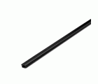 Canaleta adhesiva con tapa bisagra 9x5 mm / negro