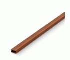 Canaleta adhesiva con tapa bisagra 12x7 mm / sapelly