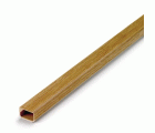 Canaleta adhesiva con tapa bisagra 16x10 mm / roble
