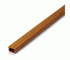 Canaleta adhesiva con tapa bisagra 16x10 mm / cerezo