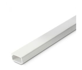 Mod.2408 Canaleta adhesiva con tapa bisagra 21x11,5 mm