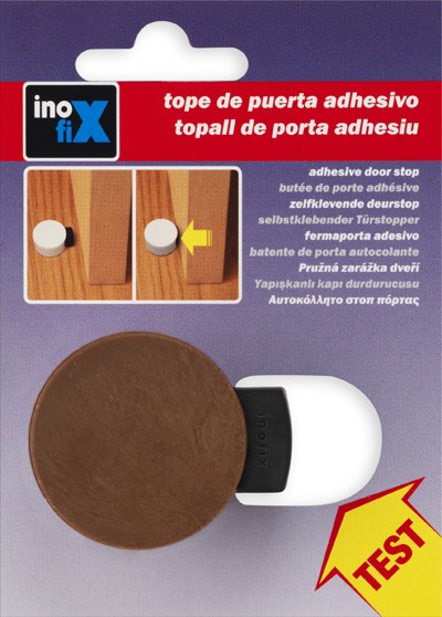 Tope amortiguador adhesivo / madera