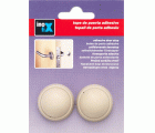 Tope puerta adhesivo de pared / beige