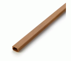 Canaleta adhesiva con tapa extraíble16x10 mm base y tapa / cerezo