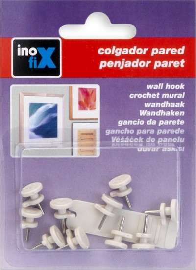 Colgador pared / blanco