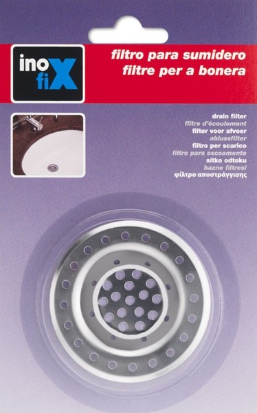 Filtro para sumidero Ø 65 mm / acero